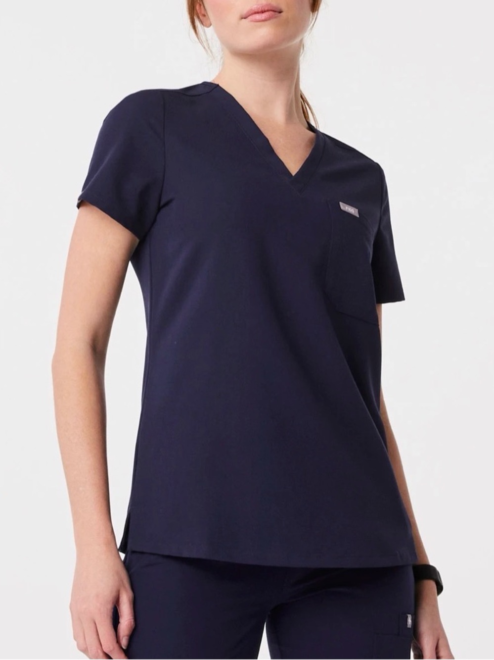 Figs Catarina scrub top - Navy